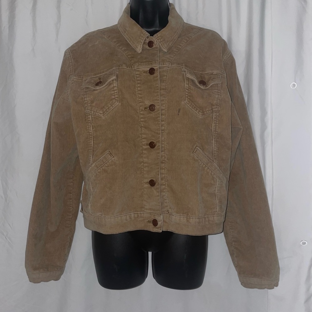 Tan Levi Corduroy Jacket